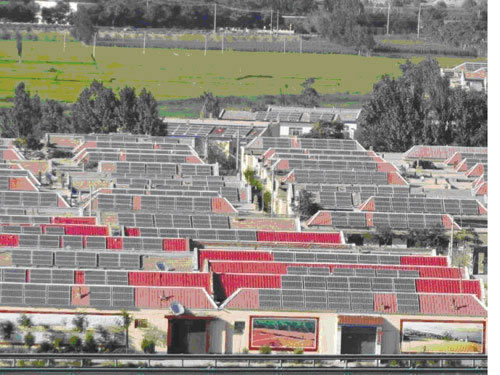 Fornitura Scheme Progettazione Sistema panoramica all'aperto Solar Power